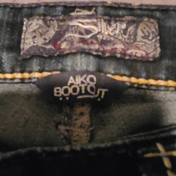 Silver Aiko Bootcut Jeans - Picture 3 of 4